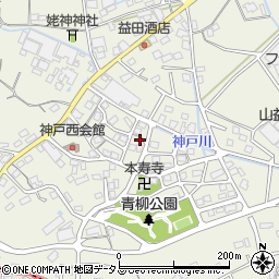 静岡県榛原郡吉田町神戸4030周辺の地図