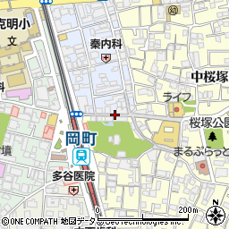 土手嘉岡町本店周辺の地図