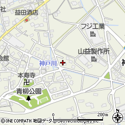 静岡県榛原郡吉田町神戸2911周辺の地図