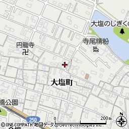 兵庫県姫路市大塩町584周辺の地図