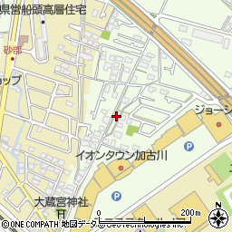 兵庫県加古川市東神吉町出河原896周辺の地図