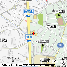 ネッツトヨタ神戸ネッツテラス伊丹周辺の地図