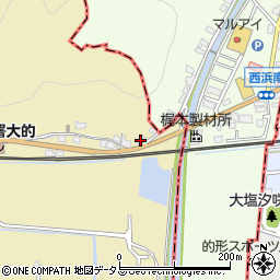 兵庫県姫路市的形町的形4周辺の地図