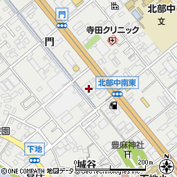 愛知県豊橋市下地町門55周辺の地図