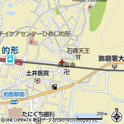 兵庫県姫路市的形町的形210周辺の地図