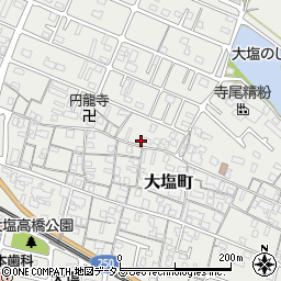 兵庫県姫路市大塩町557周辺の地図