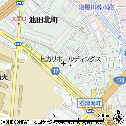 イーピーイ大阪営業所周辺の地図