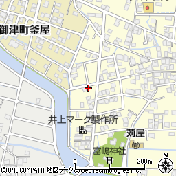 兵庫県たつの市御津町苅屋497周辺の地図
