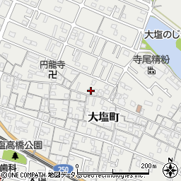 兵庫県姫路市大塩町556周辺の地図