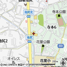 ネッツトヨタ神戸　ネッツテラス伊丹周辺の地図