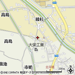 京都府木津川市山城町綺田綾杉6周辺の地図