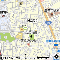 慶州館周辺の地図
