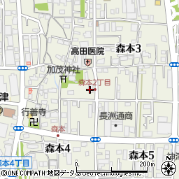 いしづち伊丹店周辺の地図