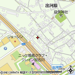 兵庫県加古川市東神吉町出河原390周辺の地図