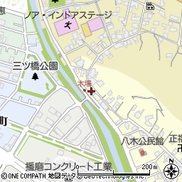 兵庫県姫路市木場1178周辺の地図