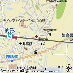 兵庫県姫路市的形町的形212周辺の地図