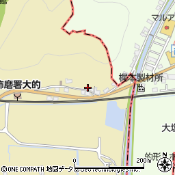 兵庫県姫路市的形町的形9周辺の地図