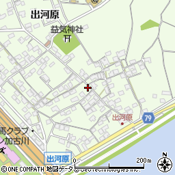 兵庫県加古川市東神吉町出河原305周辺の地図