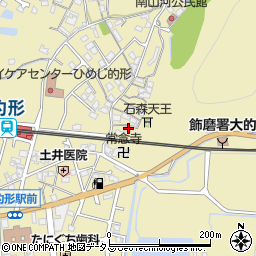 兵庫県姫路市的形町的形209周辺の地図