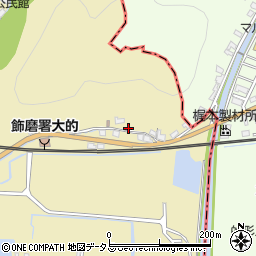 兵庫県姫路市的形町的形17周辺の地図