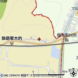 兵庫県姫路市的形町的形13周辺の地図