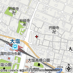 兵庫県姫路市大塩町497周辺の地図