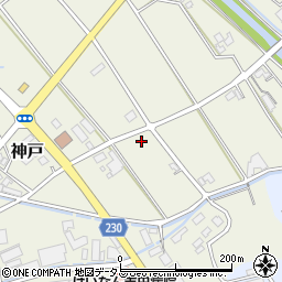 静岡県榛原郡吉田町神戸2525周辺の地図