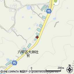 神戸シェリー周辺の地図