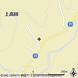 岡山県岡山市北区上高田651周辺の地図