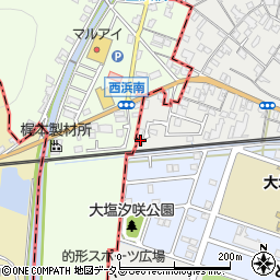 兵庫県姫路市大塩町2207周辺の地図