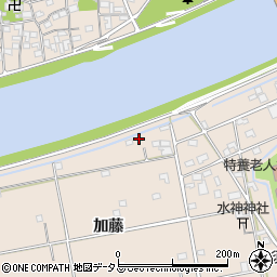 愛知県豊橋市前芝町加藤117周辺の地図