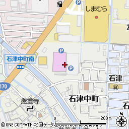 大阪府寝屋川市石津中町25周辺の地図