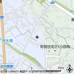 静岡県榛原郡吉田町片岡93周辺の地図