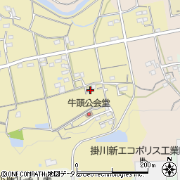 静岡県掛川市逆川847周辺の地図