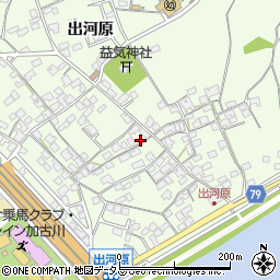兵庫県加古川市東神吉町出河原327周辺の地図