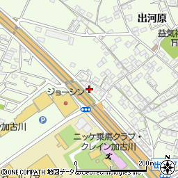 兵庫県加古川市東神吉町出河原838周辺の地図