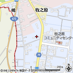 静岡県牧之原市布引原1079周辺の地図