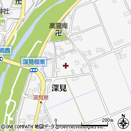 静岡県袋井市深見988周辺の地図