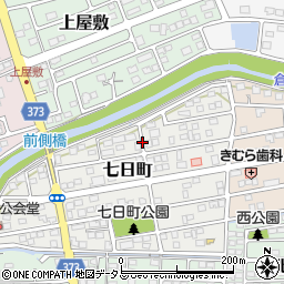 〒436-0058 静岡県掛川市七日町の地図