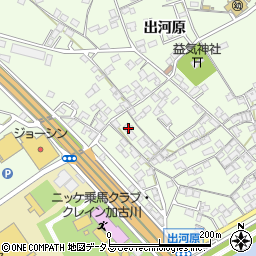 兵庫県加古川市東神吉町出河原382周辺の地図