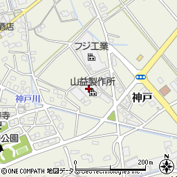 静岡県榛原郡吉田町神戸2849周辺の地図