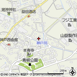 静岡県榛原郡吉田町神戸3994周辺の地図