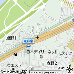 大阪府寝屋川市点野1丁目18周辺の地図