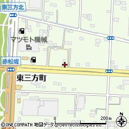 静岡県浜松市中央区東三方町291周辺の地図