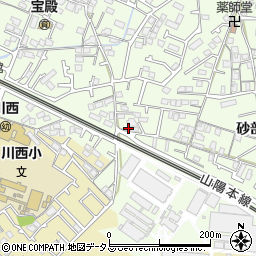 兵庫県加古川市東神吉町西井ノ口892周辺の地図