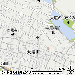 兵庫県姫路市大塩町135周辺の地図