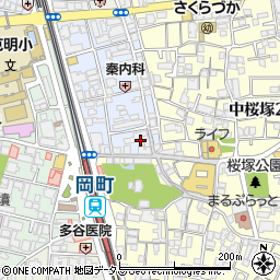 松井酒店周辺の地図