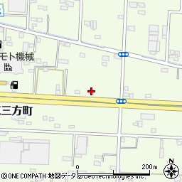 静岡県浜松市中央区東三方町294周辺の地図