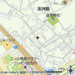 兵庫県加古川市東神吉町出河原377周辺の地図