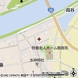 愛知県豊橋市前芝町加藤14-2周辺の地図
